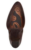 CUADRA Women's Ankle Engraved Bovine Leather Bootie CU619