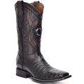 CUADRA Men's Genuine Caiman Laser & Embroidery Square Toe CU678