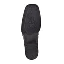 CUADRA Men's Lisboa Cherry Python Leather & Laser Square Toe Western Boot