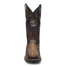 CUADRA Men's Honey Python Embroidery & Laser & Woven Boot