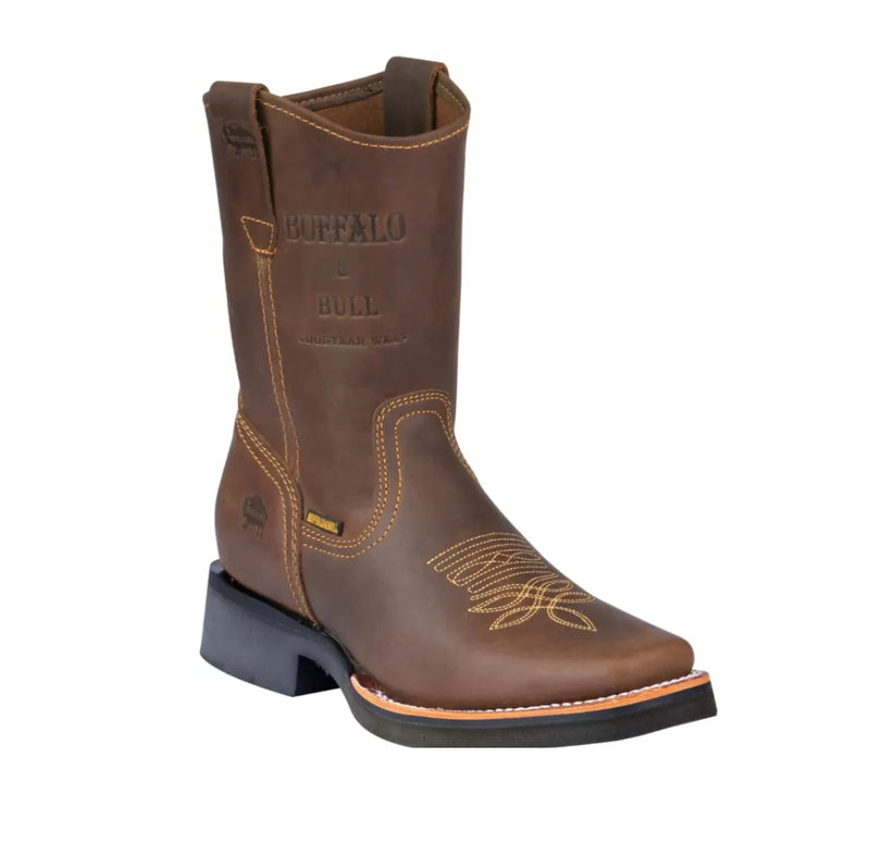 BUFFALO & BULL Men's Rodeo Square Toe Work Boot 40948