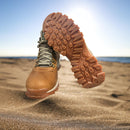 TIMBERLAND TREE Men's Mt. Maddsen Mid Lace Waterproof Hiking Boot, Light Brown