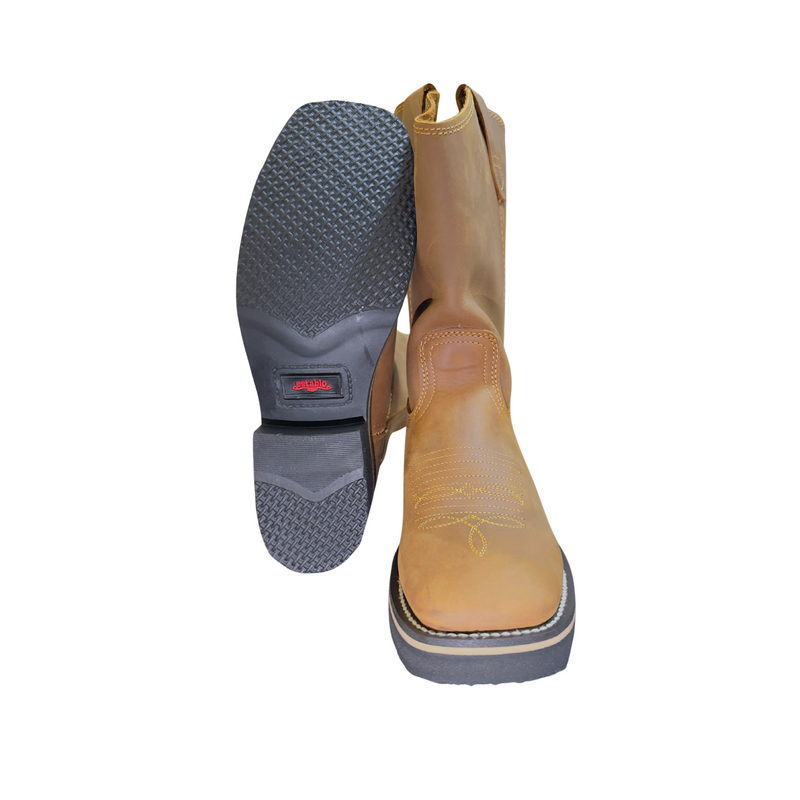 ESTABLO Men's Rodeo Soft Toe Work Boot 41549