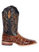 EL GENERAL Men's Rodeo Printed Caiman Belly Imitation Western Boot 41794