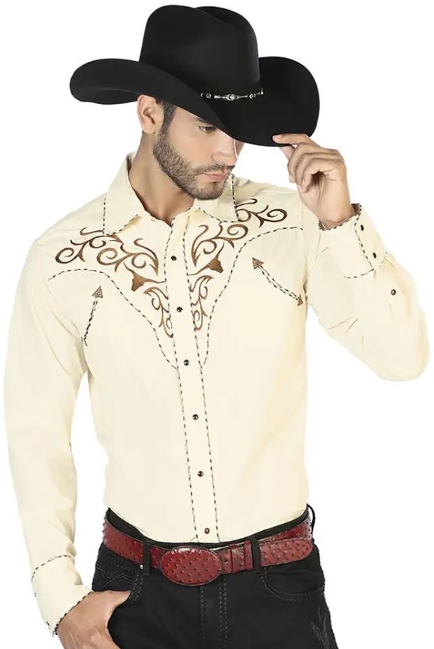 EL SENOR DE LOS CIELOS Men's Western Shirt LS 42890