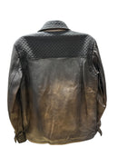 CUADRA CHAQUETA DE HOMBRE CON COSTURA DE CORDERO A MANO JC230