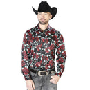 EL SENOR DE LOS CIELOS Men's Casual Long Sleeve Shirt 43667