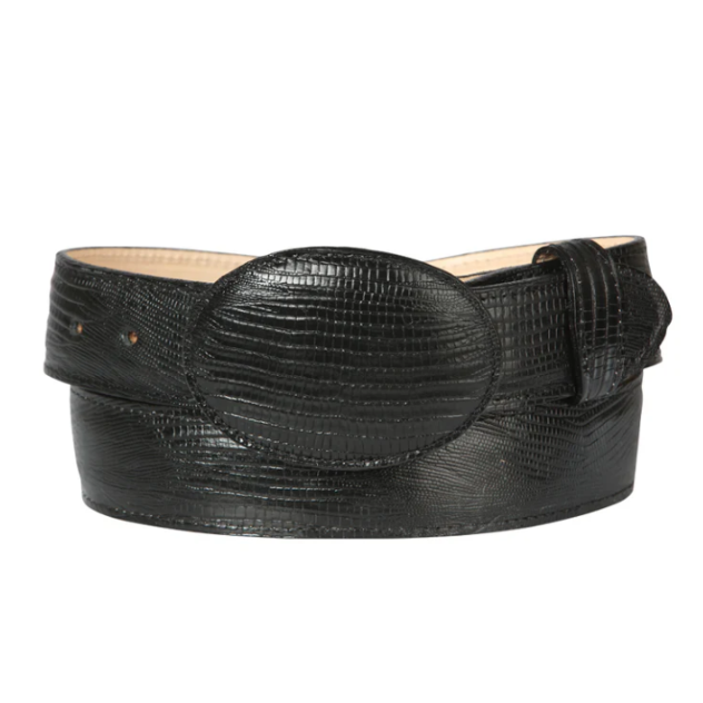 EL GENERAL Men's Belt Cowboy Imitation Lizard 44670
