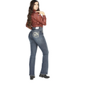 EL CENTENARIO Women's ZD-32 Bootcut Jeans 44826