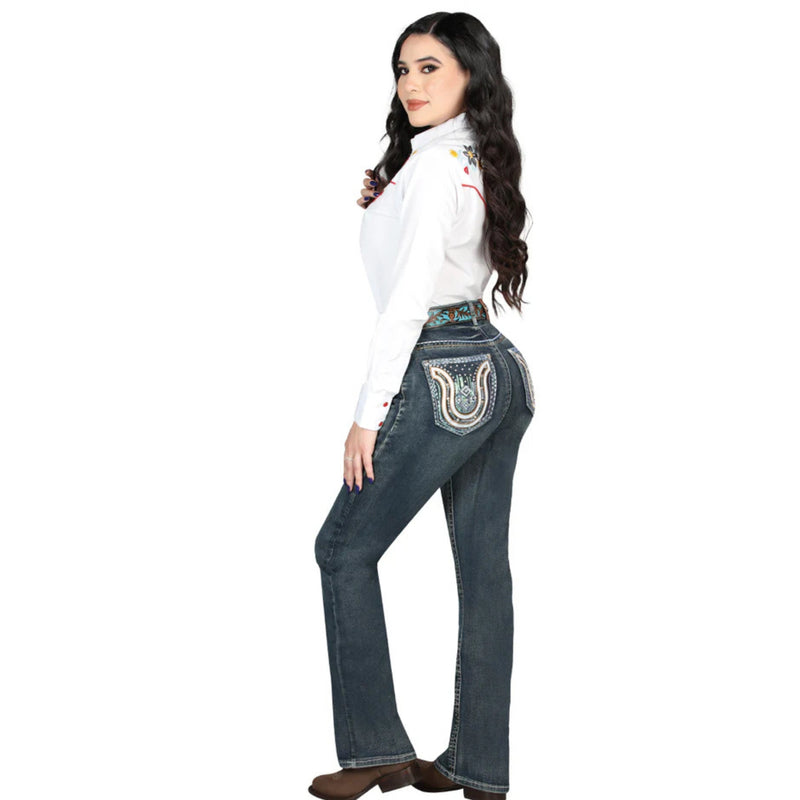 EL CENTENARIO Women's EC-W016 Bootcut Jeans 45029