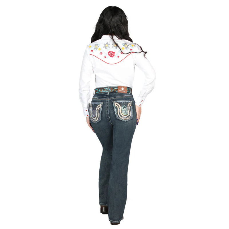 EL CENTENARIO Women's EC-W016 Bootcut Jeans 45029
