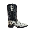 EL GENERAL Men's Rodeo Cowhide  Western Boot, Black