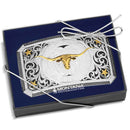 MONTANA Silversmiths Longhorn Cattle Drive Buckle Silver