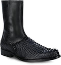 CUADRA Men's Grey Python R/ Black Cowhide Boot FC880