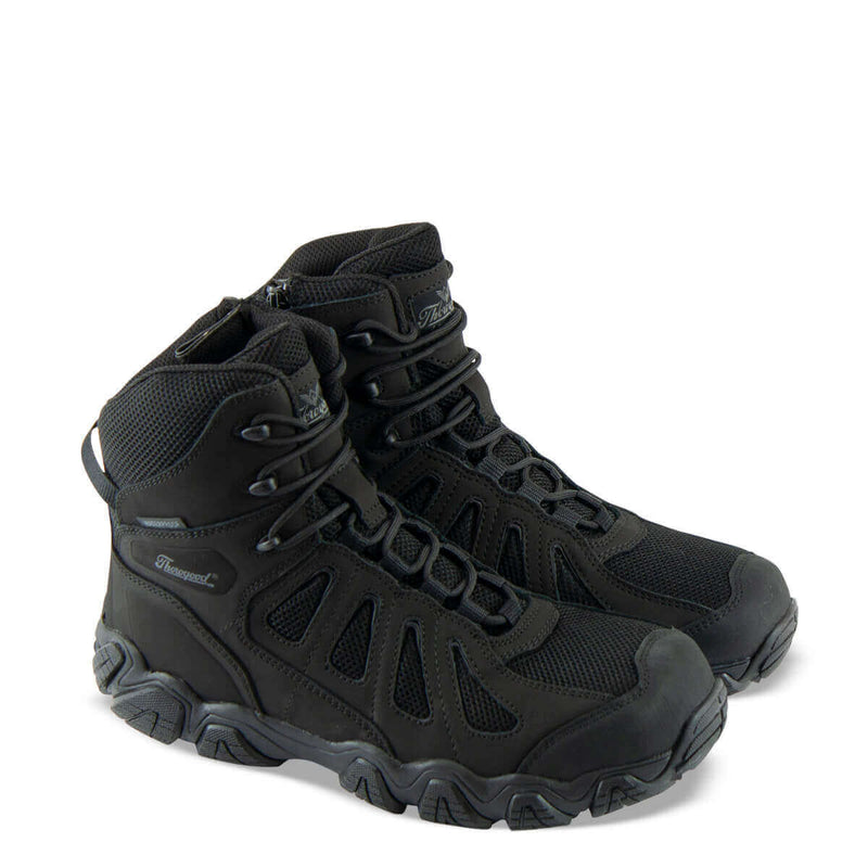 THOROGOOD Men's Crosstrex Series Safety Toe Side Zip BBP Waterproof 6″ Hiker 804-6290