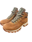 TIMBERLAND TREE Men's Mt. Maddsen Mid Lace Waterproof Hiking Boot, Light Brown