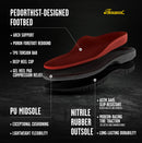 Botas THOROGOOD Genesis Series para hombre, de 6″, color castaño, con puntera blanda, impermeables, 814-4149