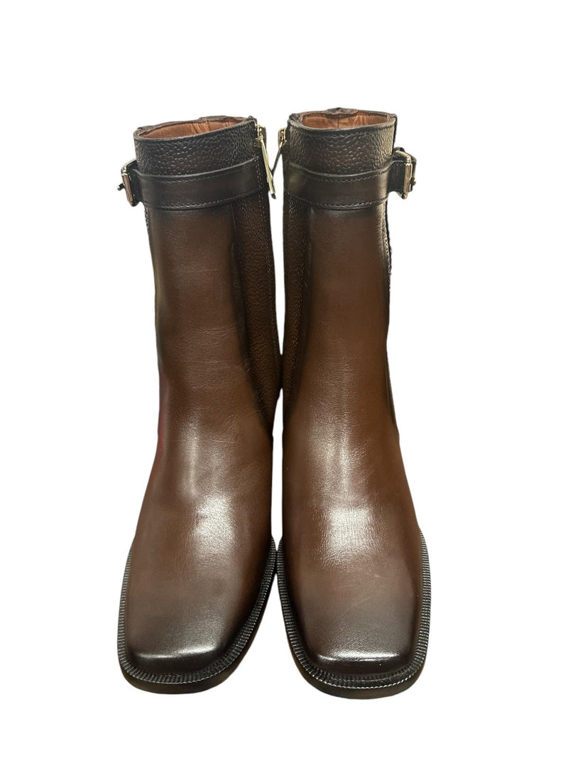 CUADRA Women's Boot Dark Brown Cowhide FC906