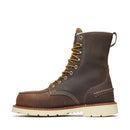 THOROGOOD Men's 8" Steel Toe Waterproof Moc Toe Boot , Brown
