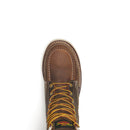 THOROGOOD Men's 8" Steel Toe Waterproof Moc Toe Boot , Brown