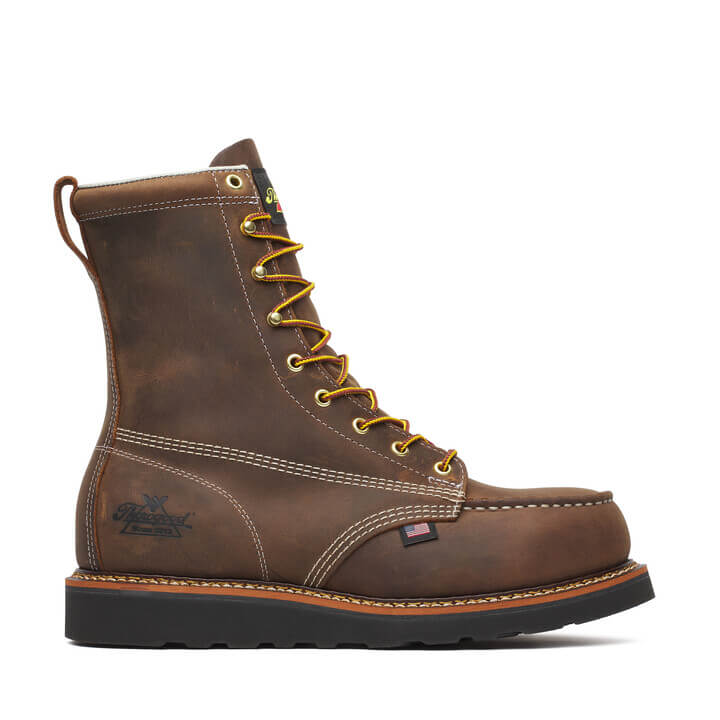 Botas de agua con punta de acero THOROGOOD American Heritage de 8 pulgadas para hombre 804-4235