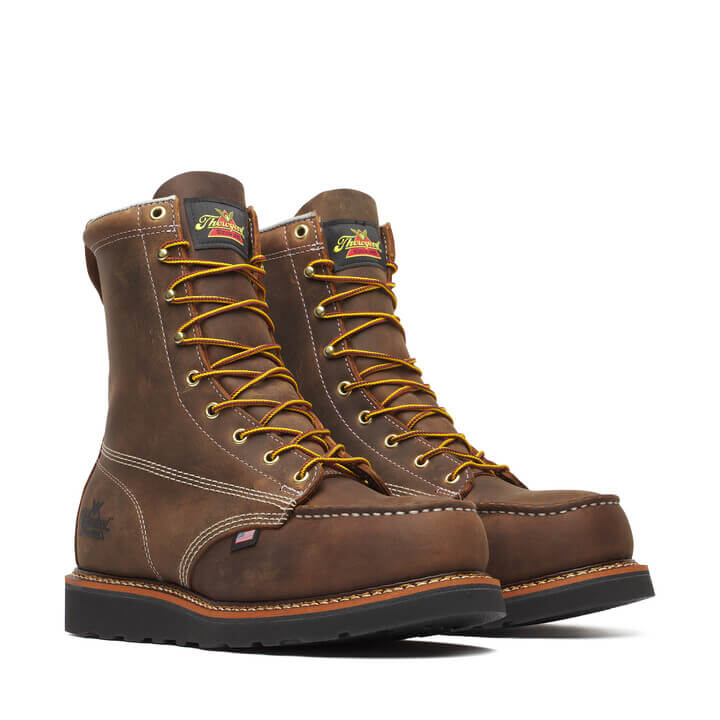 Botas de agua con punta de acero THOROGOOD American Heritage de 8 pulgadas para hombre 804-4235