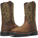 THOROGOOD Men's Buffalo Ridge 11" Square Toe Waterproof Western Work Boot, Brown