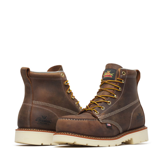 THOROGOOD Men's 6 Inch  American Heritage Trail Steel Toe Work Boot
