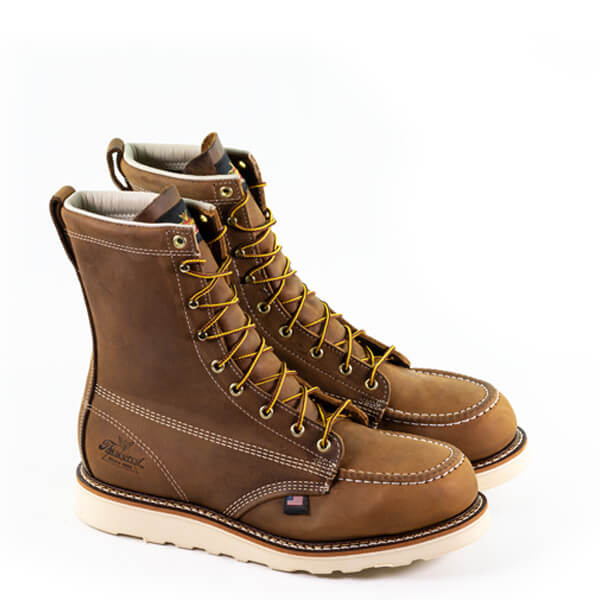 THOROGOOD Men's American Heritage 8'' Trail Moc Toe Maxwear Wedge 804-4478
