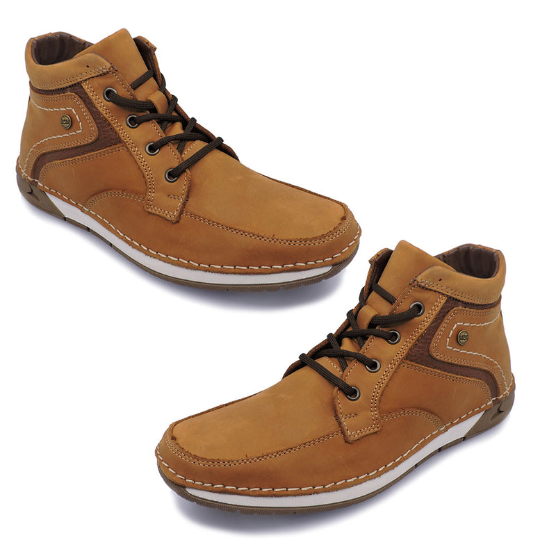 LOBO SOLO Men's SHOES  8432 TOLEDO LEATHER VIÑA BISON  ID 44177