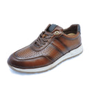ZAPATOS DE HOMBRE LOBO SOLO 9744 ECLIPSE PIEL LARIS NARANJA ID 44176