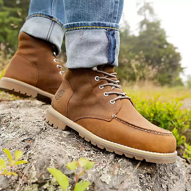 Timberland TREE Men s REDWOOD FALLS Waterproof Soft Toe Moc Boots TB0A2EDRF13