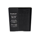 ARIAT Men's Trifold Wallet Embossed Logo A3545901