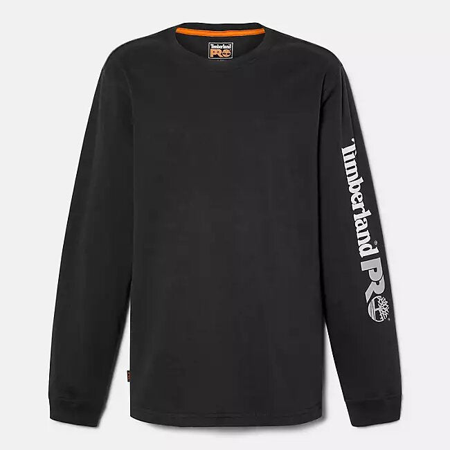 TIMBERLAND PRO Men's Core Logo Long-Sleeve T-Shirt TB0A6ESB001