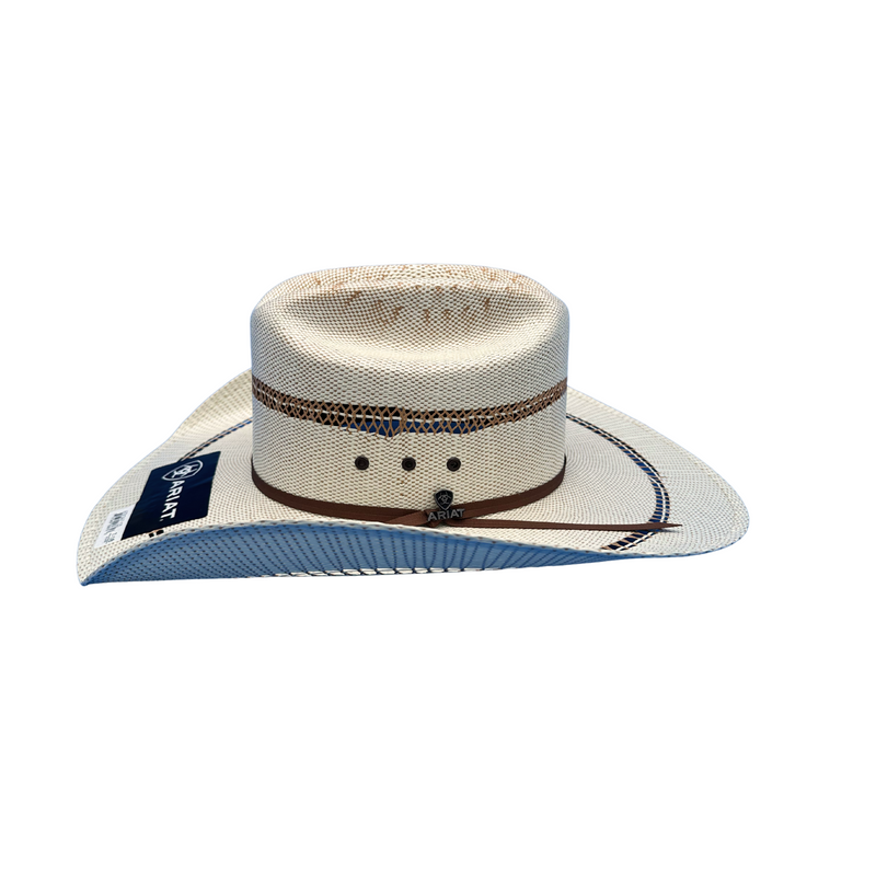 ARIAT Men's Double S Straw Cowboy Hat A73124