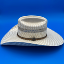ARIAT Men's Two Tone Woven Double S 10x Straw Hat