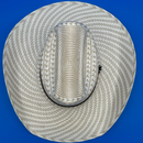 ARIAT Men's Two Tone Woven Double S 10x Straw Hat
