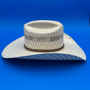 ARIAT Men's Two Tone Woven Double S 10x Straw Hat