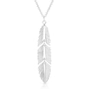 MONTANA Silversmiths Freedom Feather American Made Necklace