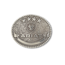 ARIAT Oval Buckle Antique Silver Stars & Shield