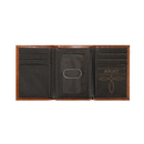ARIAT Basketweave Trifold Wallet