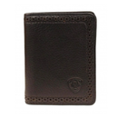ARIAT Men's Bi-Fold Perforated Edge Design Wallet A35128283