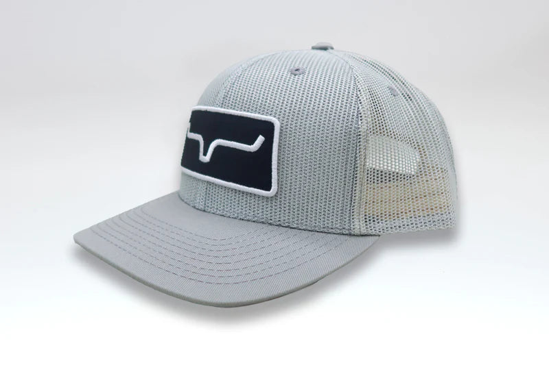KIMES RANCH All Mesh Trac Trucker Cap, Grey