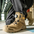 DEWALT Men's Apex BOA Waterproof, Nubuck Leather, Composite Safety Toe Work Boot