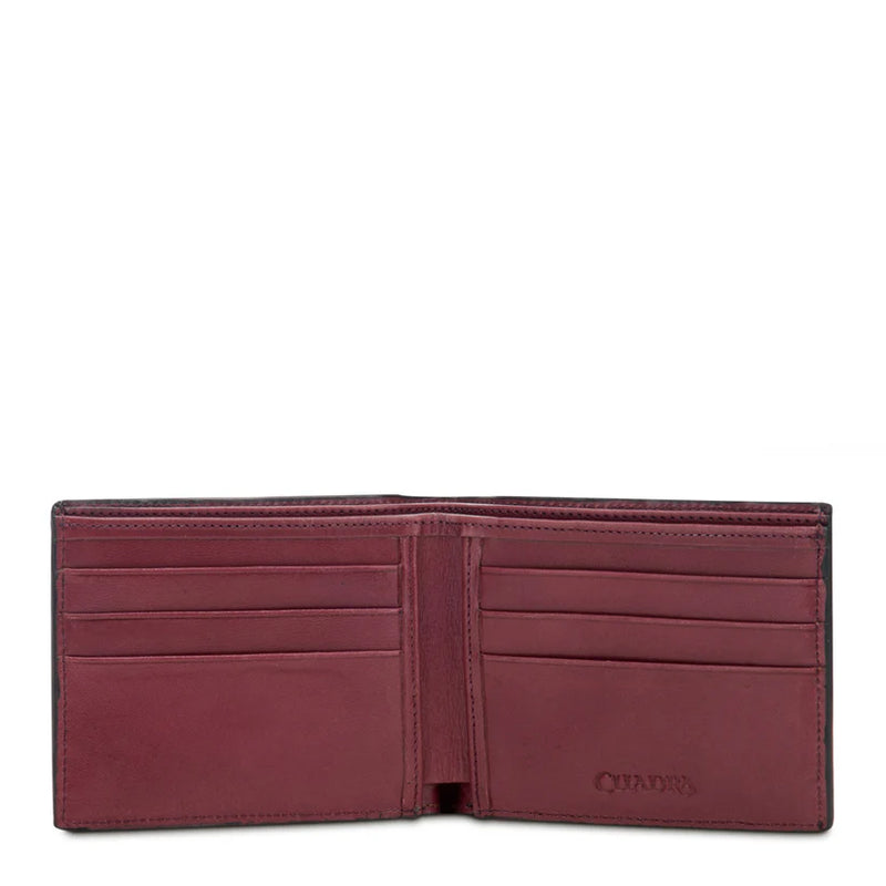 CUADRA Men's Genuine Ostrich Belly Leather Wallet DU469
