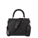 CUADRA Women's LD Black Stingray Embroidery & Crystal Bag - Black