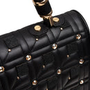 CUADRA Women's LD Black Stingray Embroidery & Crystal Bag - Black
