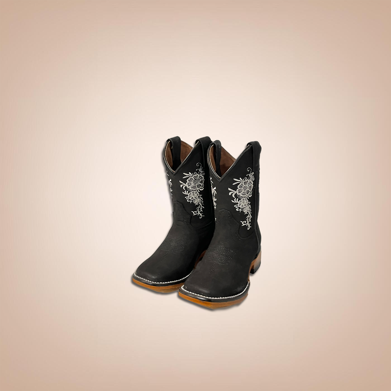 JAR BOOTS Kid's Western Boots Nobuck MR Toe 2350