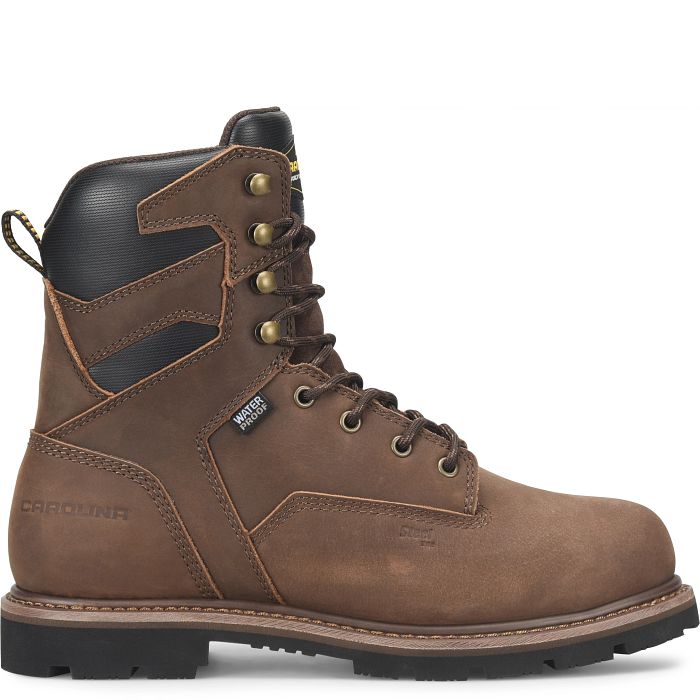 CAROLINA Men's 8 In Gruntz Steel Toe Waterproof Work Boot CA3599