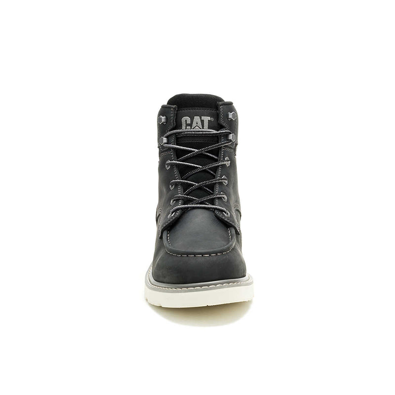 CATERPILLAR Men's Reclaimer Wedge Waterproof Work Boot, Black